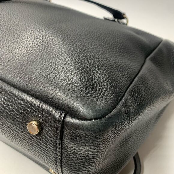 Kate Spade New York Leather Tote Bag Black Large - Picture 7 of 12